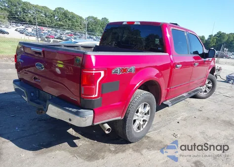 2016 Ford F-150 Lariat z USA, uszkodzony, nr VIN 1FTEW1EF2GFD45741